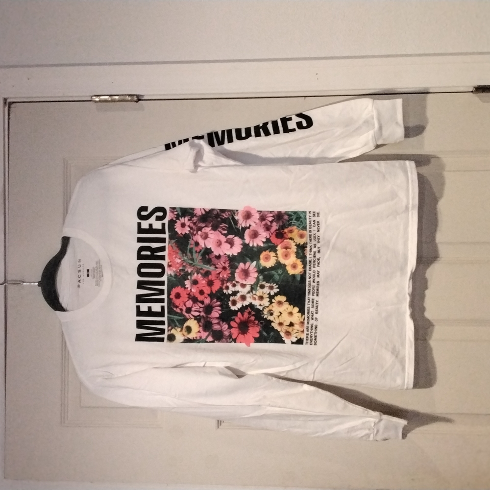 Long sleeve white shirt